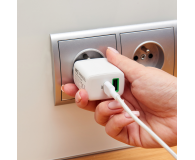 Green Cell PowerSource Duo30 30W USB-C USB-A Power Delivery biały - 1528925 - zdjęcie 4